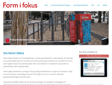 Tablet Screenshot of formifokusabc.se